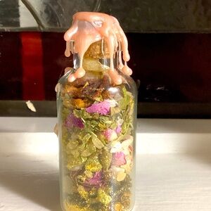 Aphrodites bower intention jar 🏺🐚🐇🦢🪽🪷🕊️🌝🌞🧚‍♀️💖✨🌼🌸🫧💘🍊🍓🍐🍋🌊🌹